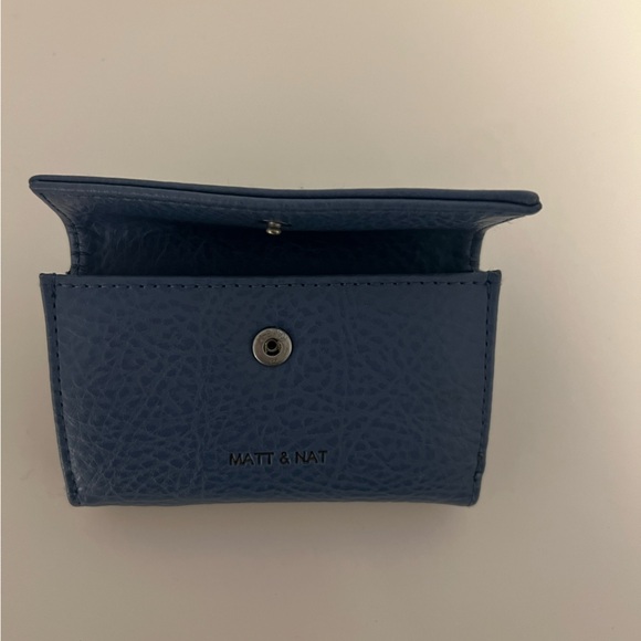 Matt & Nat Wallet in Blue - Picture 2 of 4